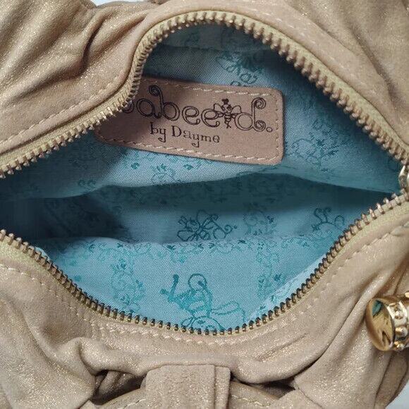 vintage Y2k Babeed Tan Rhinestone Mini bag - Picture 6 of 9